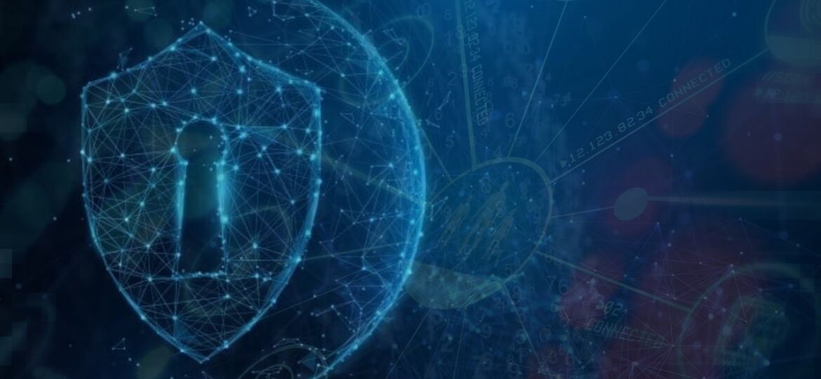 Free cybersecurity digital security illustration