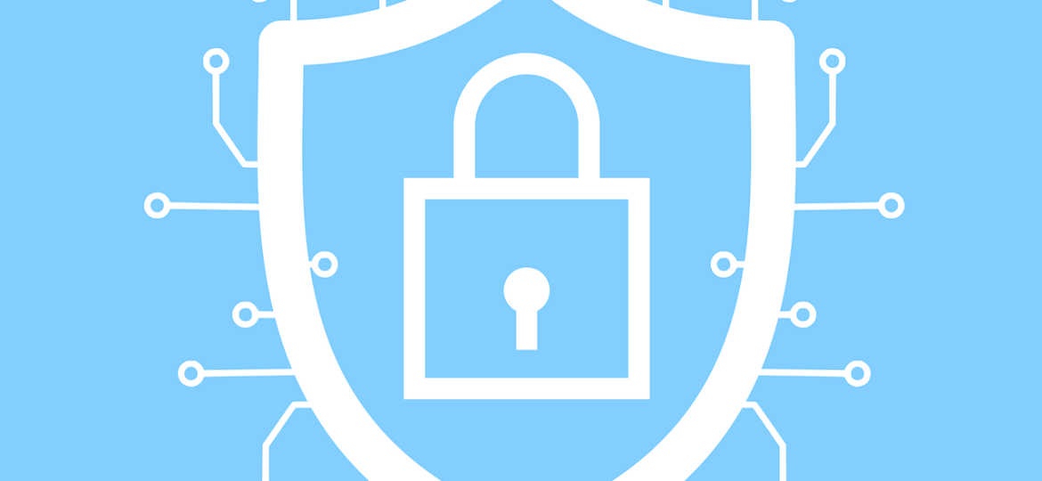 Free cybersecurity lock encryption vector