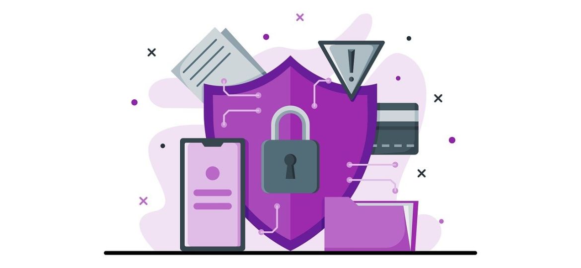 Free internet security digital vector