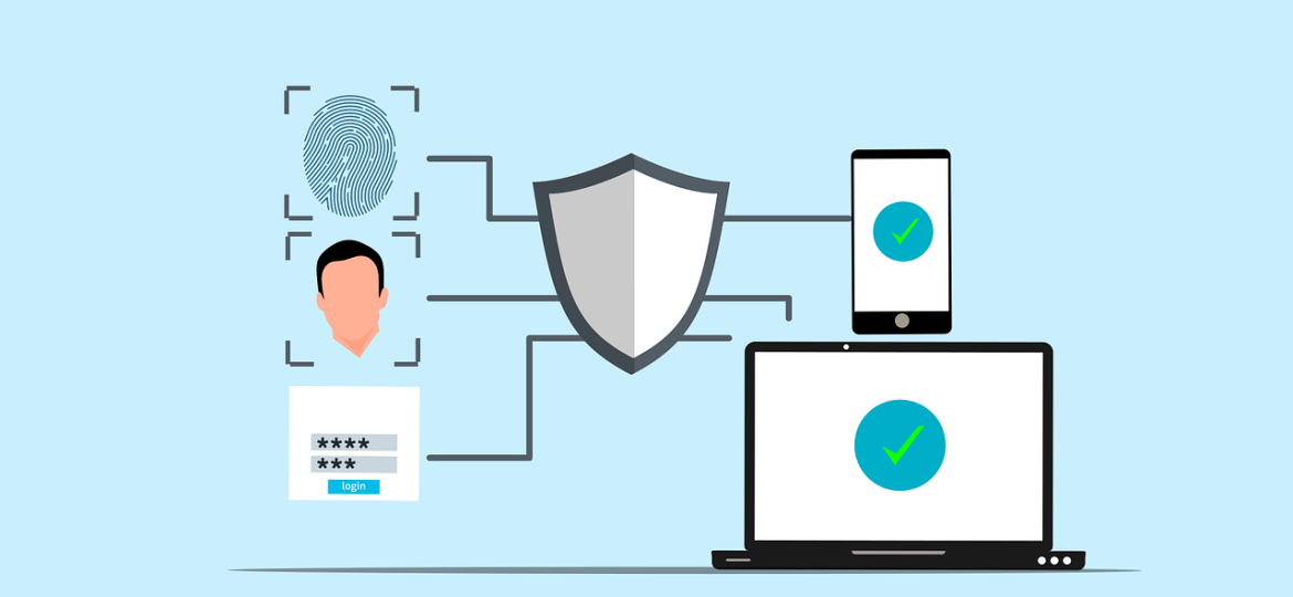 Free cybersecurity security authentication vector