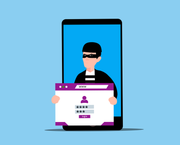 Free phishing scam website vector