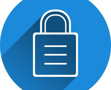 Free castle security locked vector