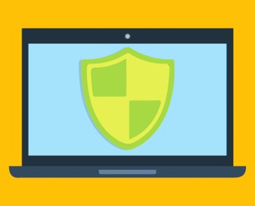 Free antivirus security privacy illustration