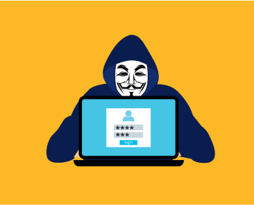 Free hacker anonymous cybersecurity vector
